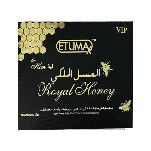 Etumax  Royal Honey for him  24 sachets 10 gram each