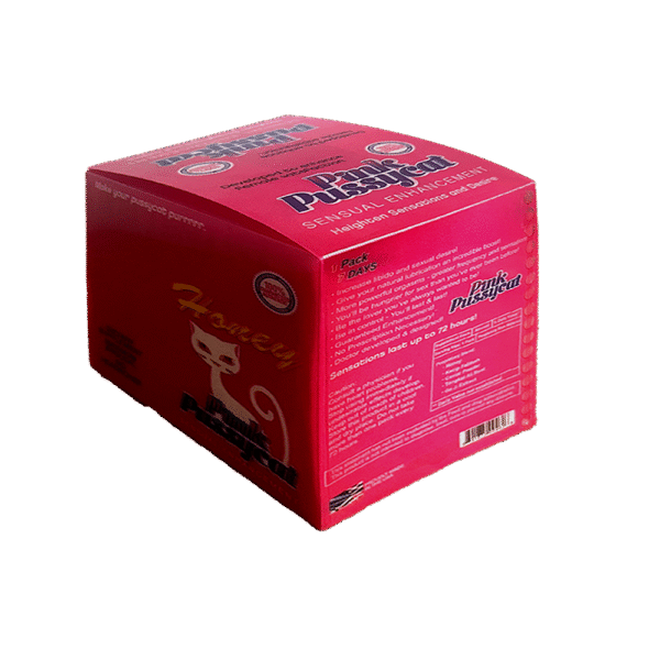 Pink Pussycat Honey box of 12 Sachet 15 gram each.