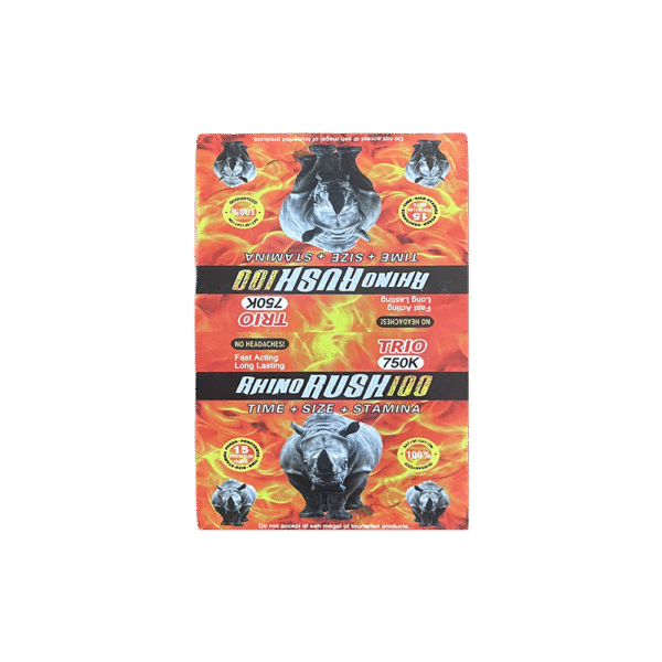 Rehino rush trio 750K  24 capsules