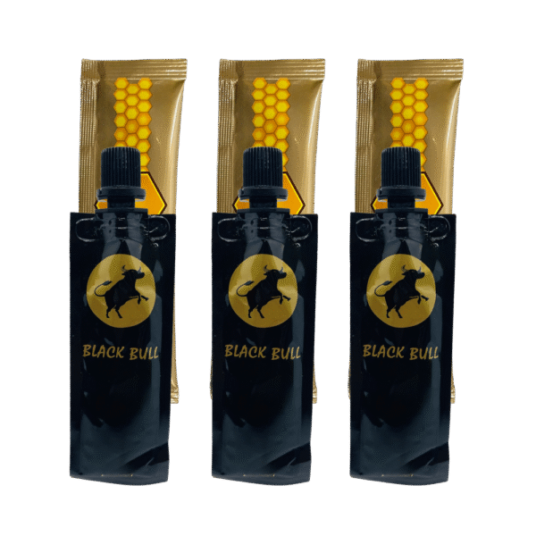 Honey black and gold 3 packs of honey 22gram and 20 grams.