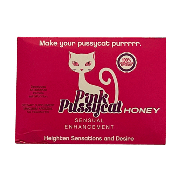 Pink Passycat Honey  12 Sachet 15 gram each.